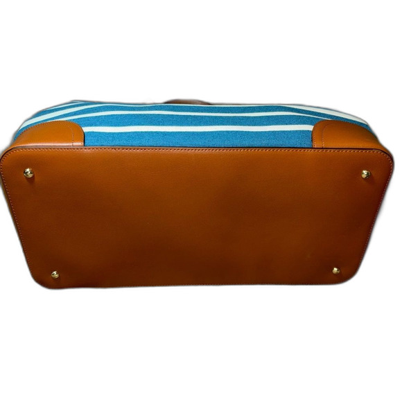 Lauren Ralph Lauren Fairfield City Striped Tote - Picture 6 of 11